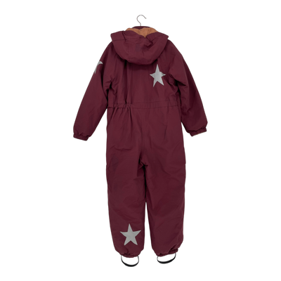 Molo pingo winter overall, purple | 122cm
