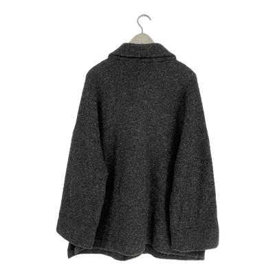 Marimekko wool jacket, black | woman L