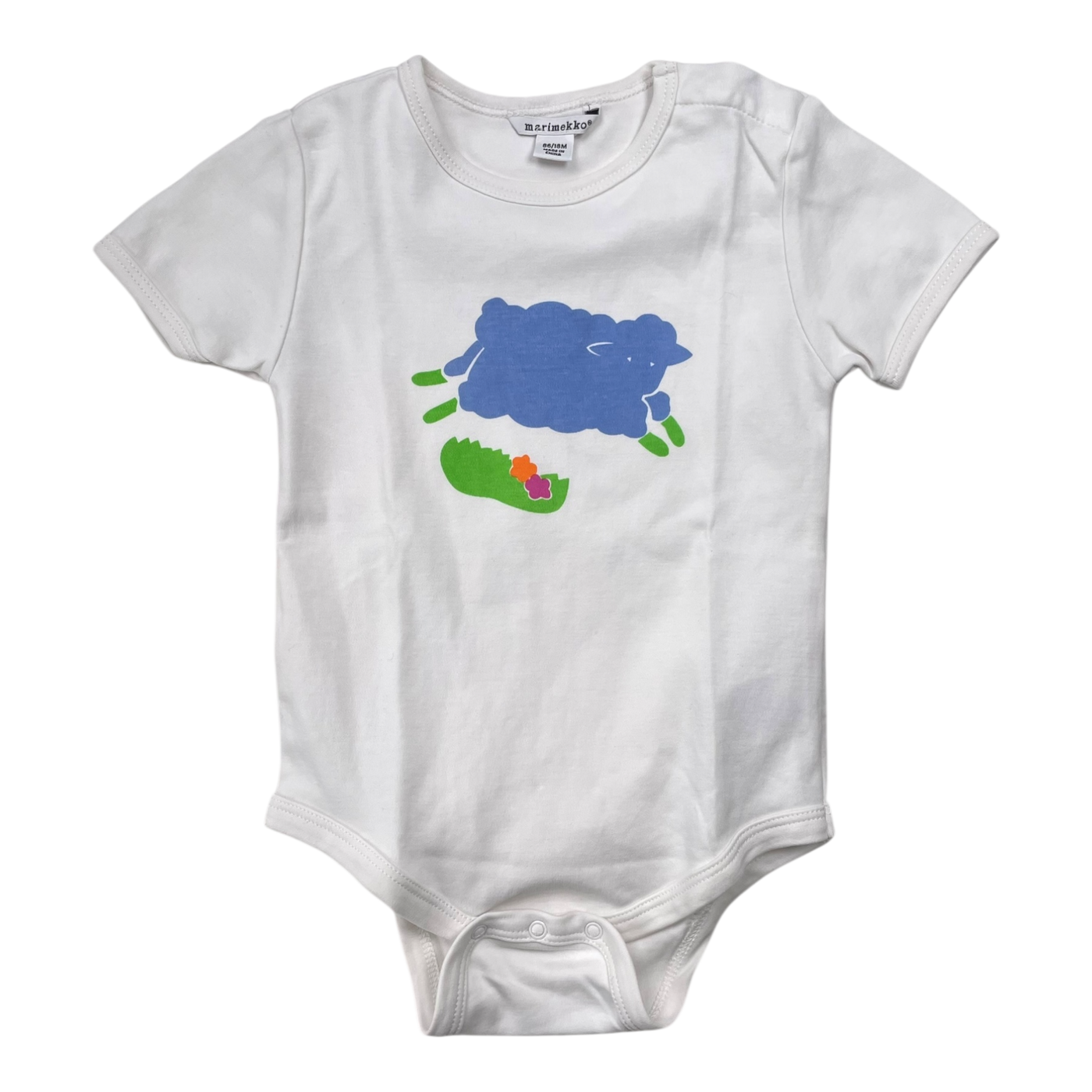 Marimekko body, sheep | 86cm