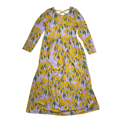 Mini Rodini dress, flowers | 140/146cm