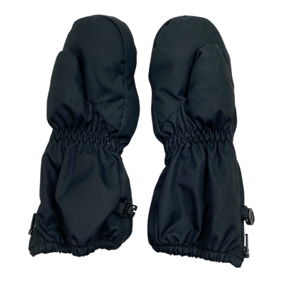 Reima tassu winter gloves, black | 2-4y