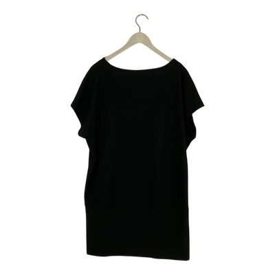 Ommellinen sporty dress, black | woman XXL