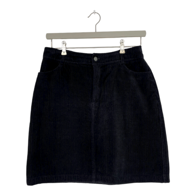 R-Collection corduroy skirt, black | woman L