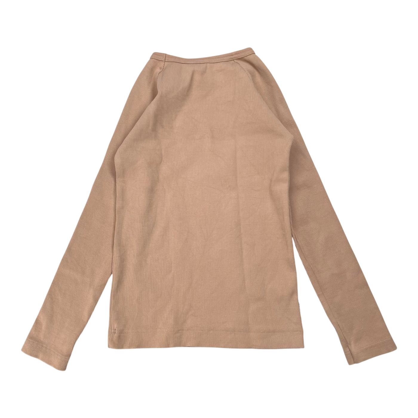 Metsola rib shirt, tan | 122cm