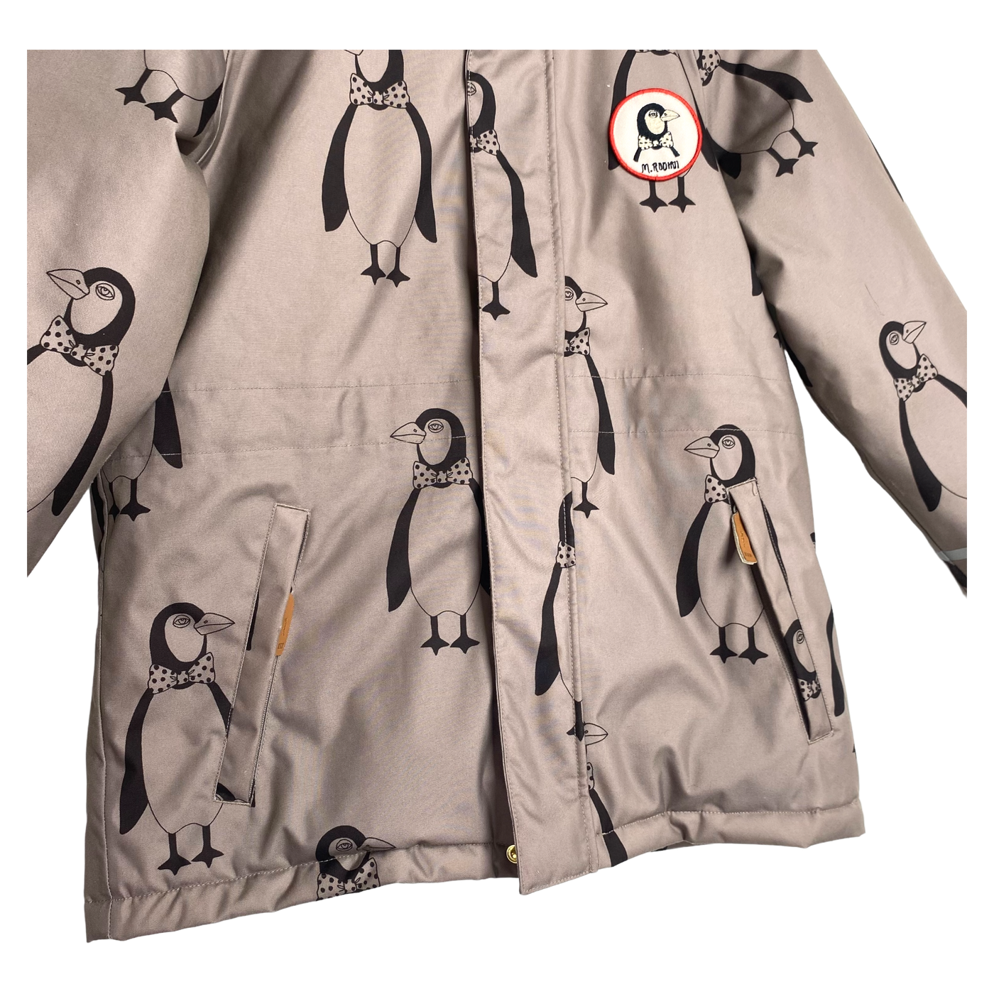 Mini Rodini K2 winter parka, penguin | 140/146cm