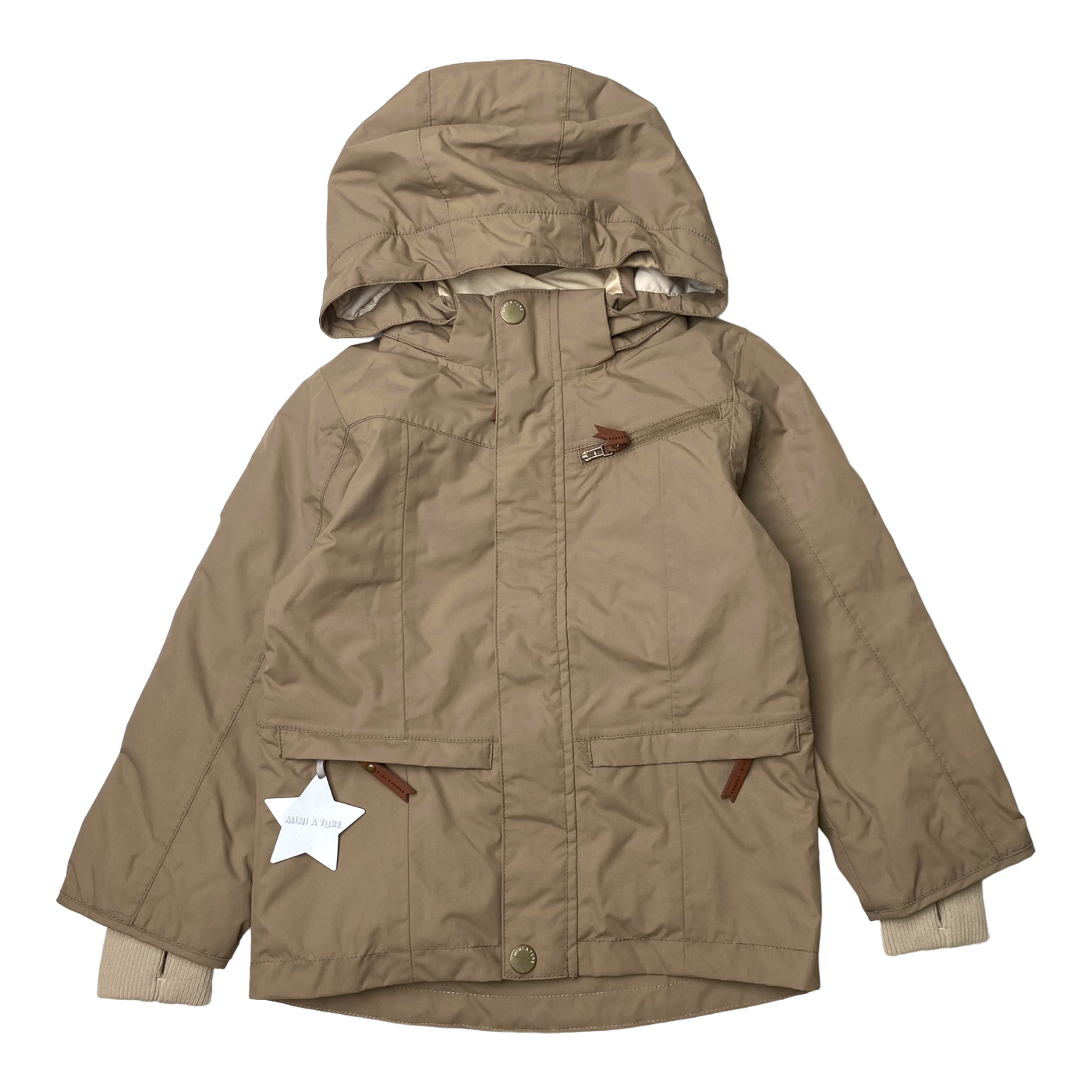 Mini A Ture vestayan spring jacket, bark | 104cm