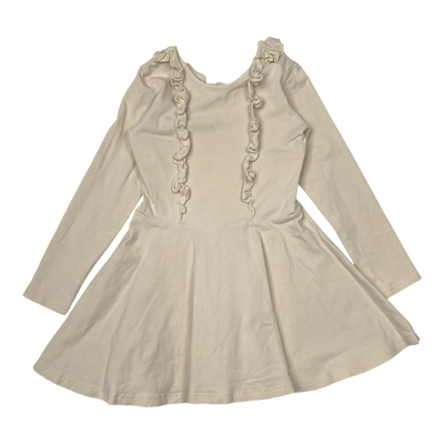 Gugguu frilla dress, almond | 104cm