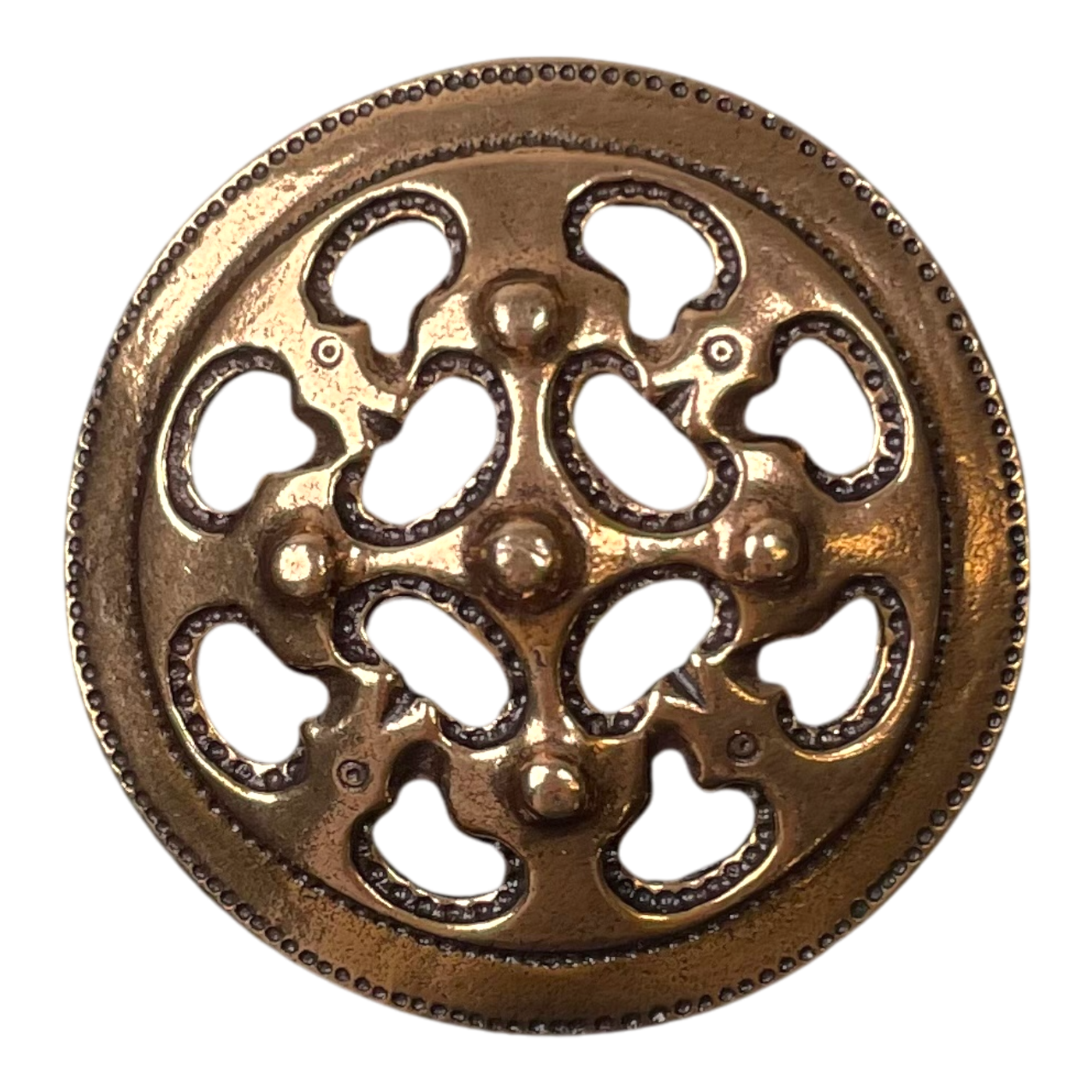 Kalevala Koru Imatran solki brooch, bronze