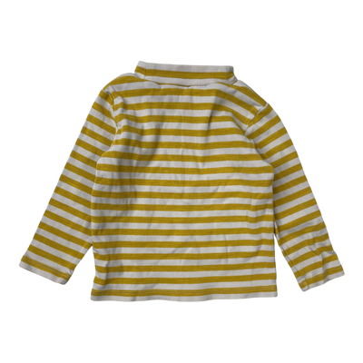 Mini Rodini rib shirt, stripes | 92/98cm