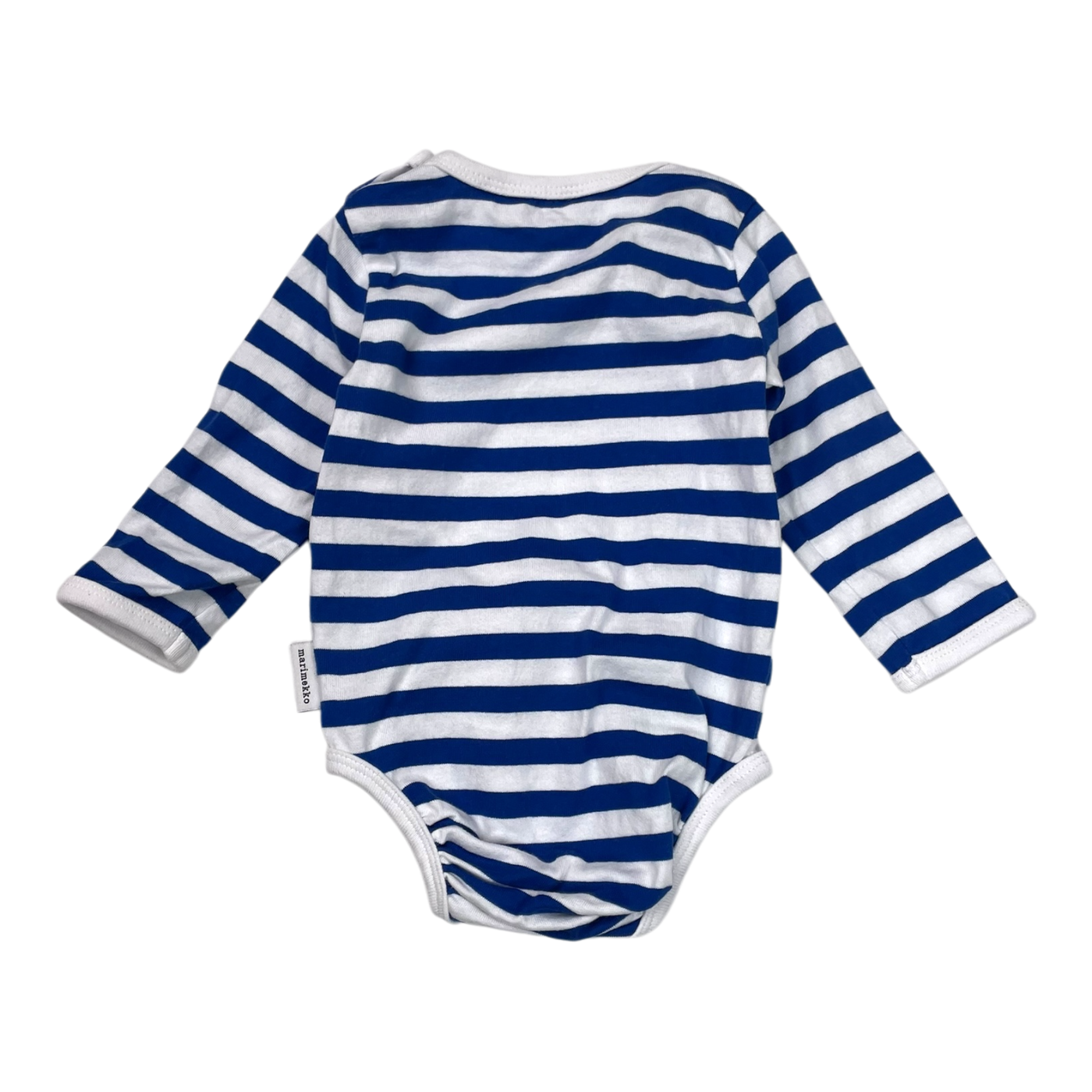 Marimekko Vinde stripe body, blue & white | 68cm