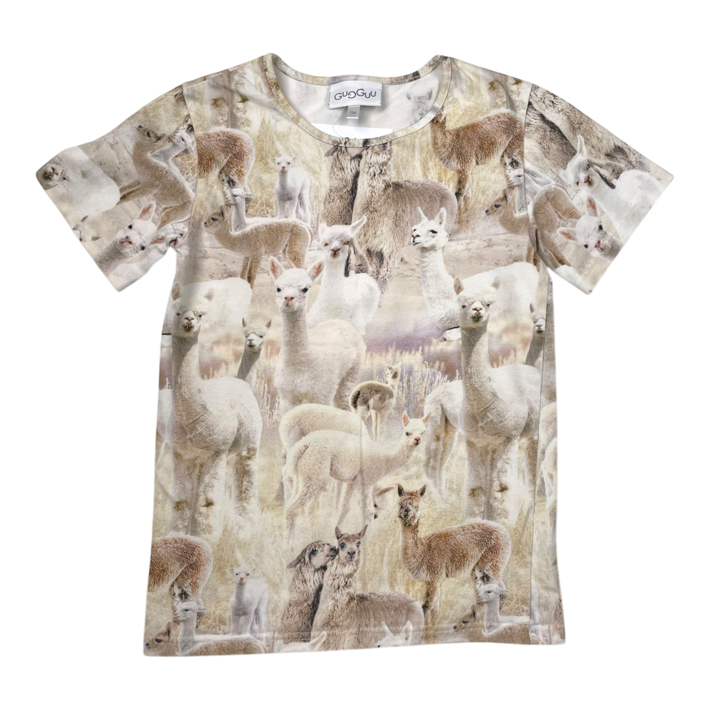 Gugguu t-shirt, alpaca | 134cm