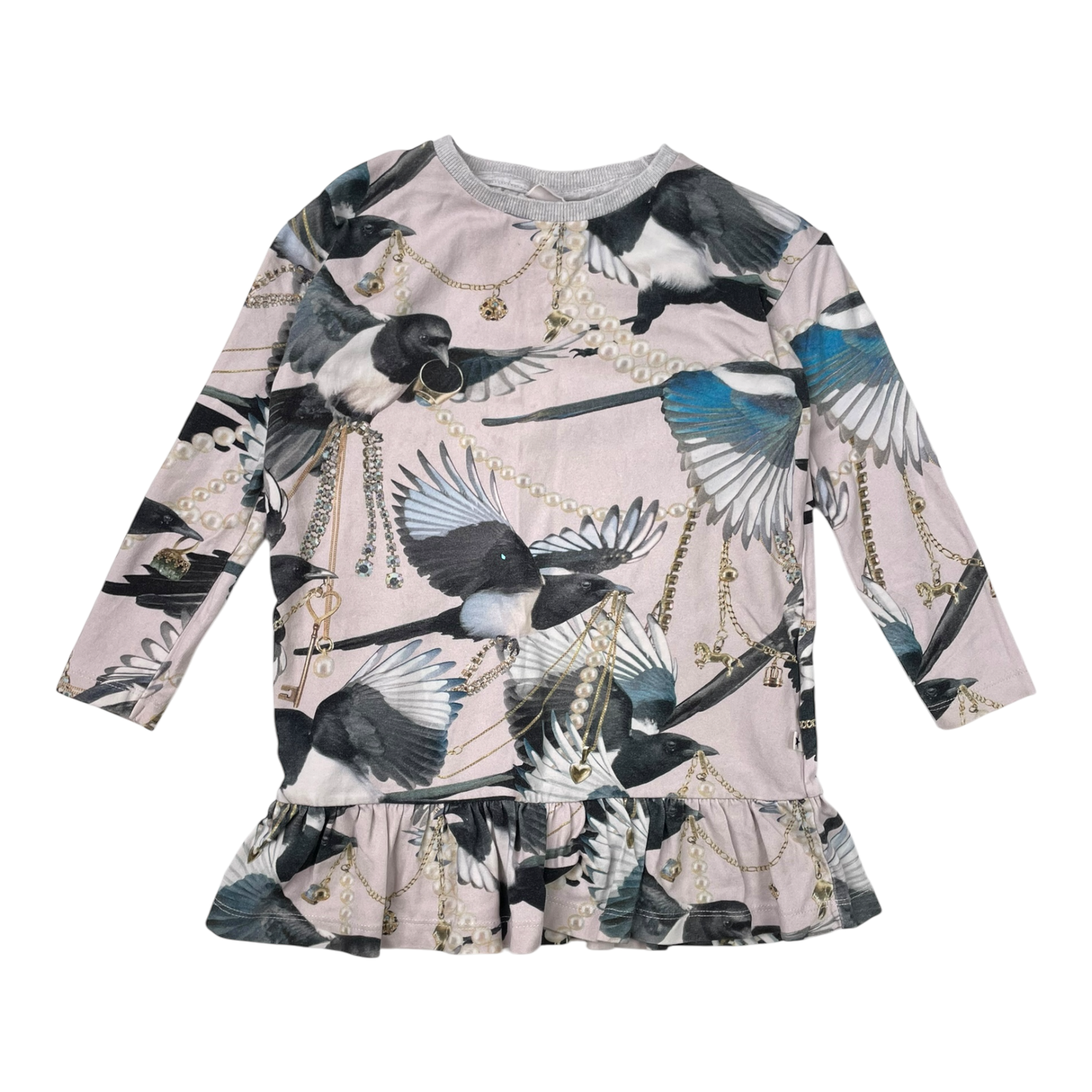 Molo caras dress, bird | 92/98cm