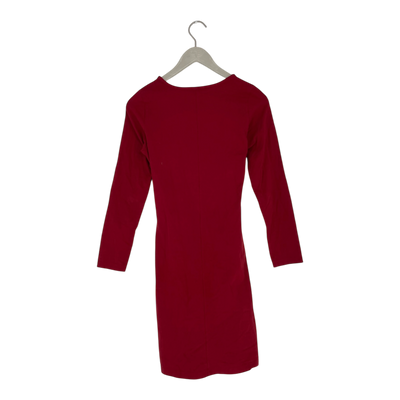 Kaiko belted dress, fire brick | woman XS