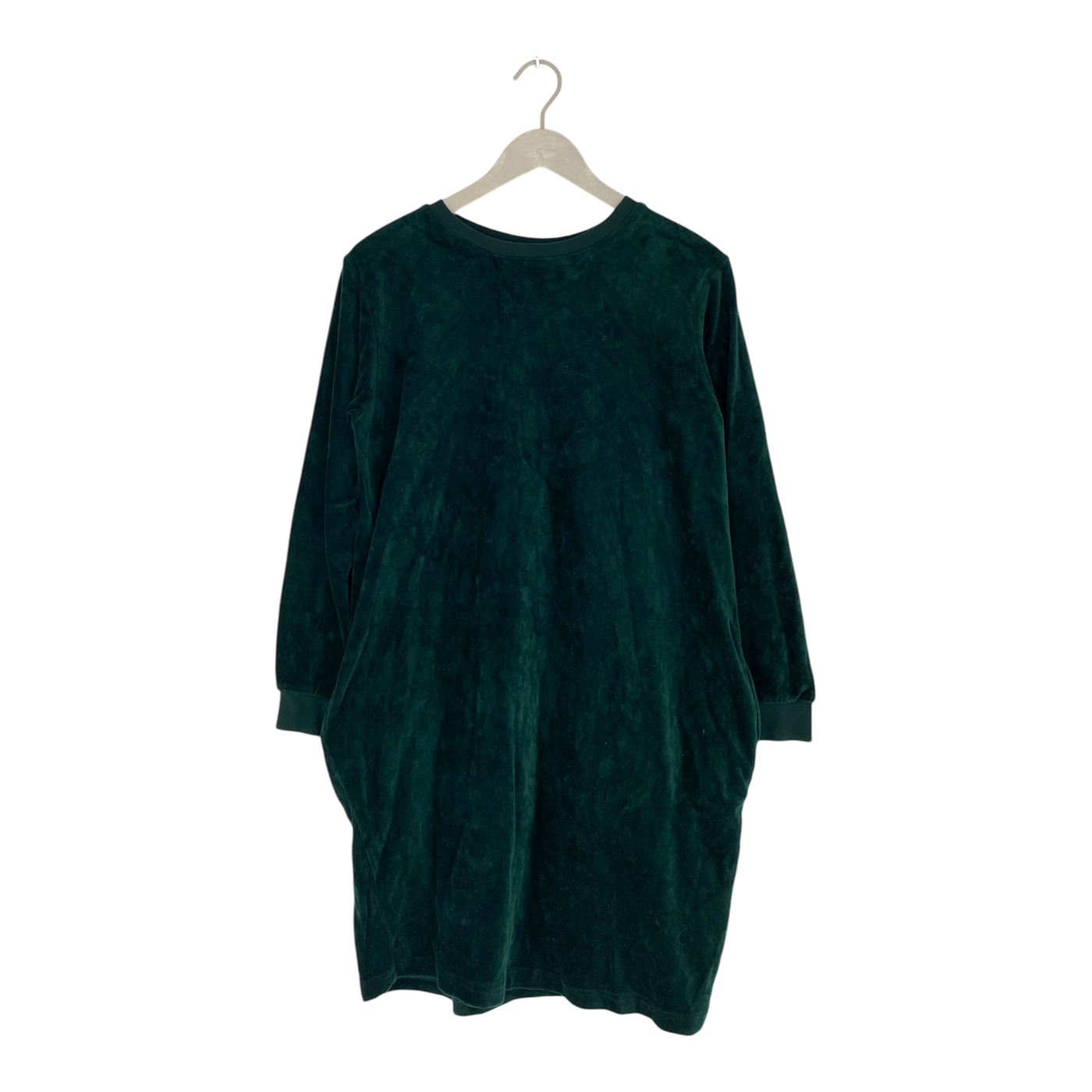 Aarre velour dress, emerald green | woman S