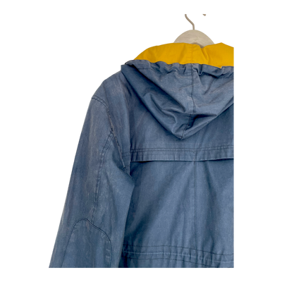 Makia spring parka jacket, blue | man M