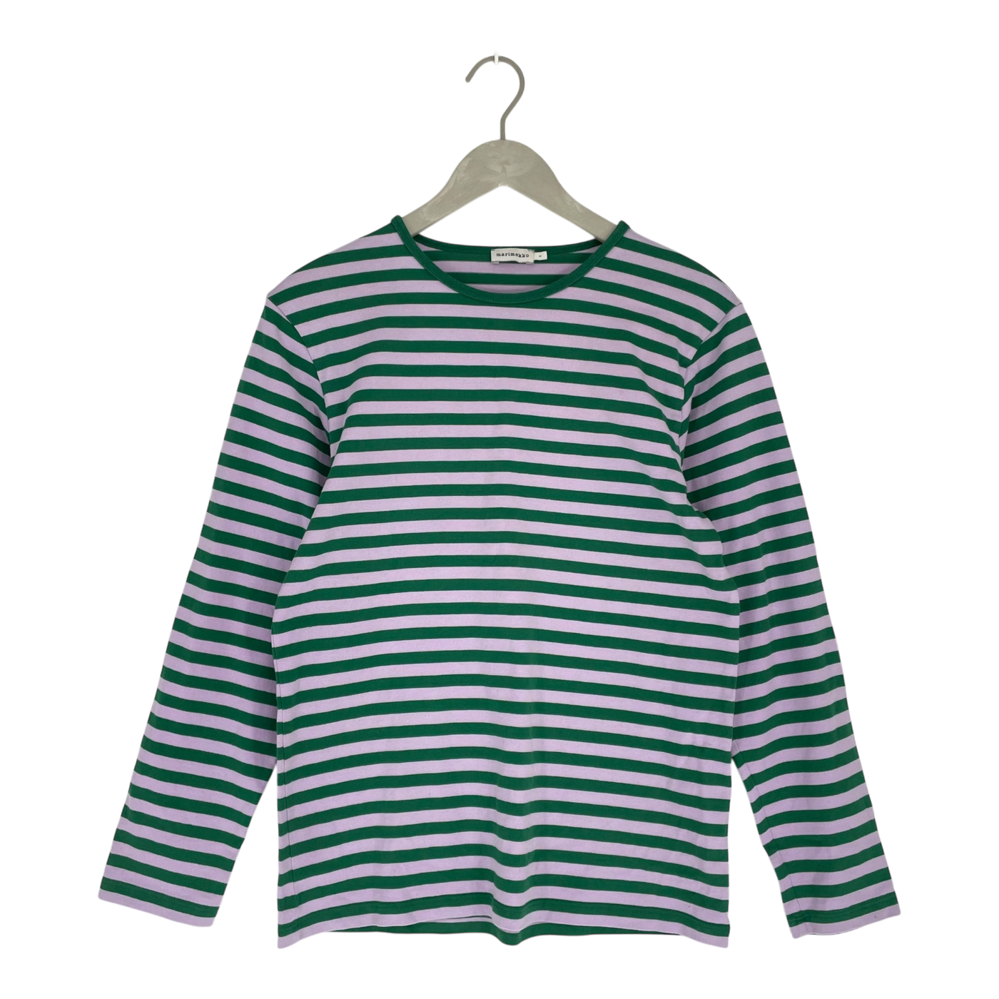 Marimekko stripe shirt, pink/green | woman S