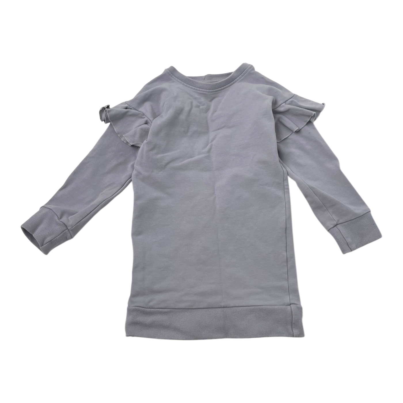 Gugguu frill sweat dress, baby blue | 104cm