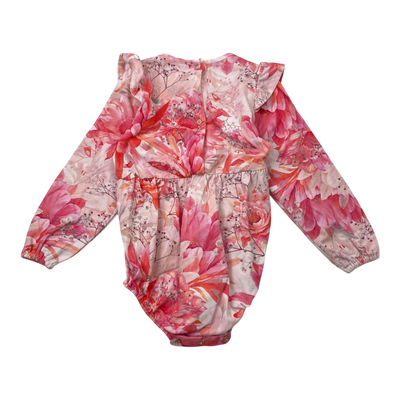 Metsola frill body, flower | 98/104cm