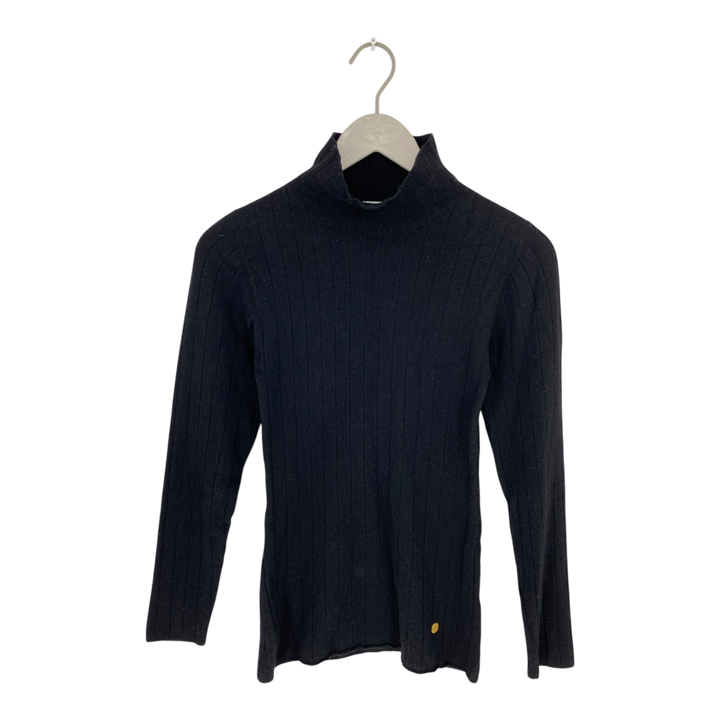 Kaiko turtle neck wool / cashmere knit, black | woman XS