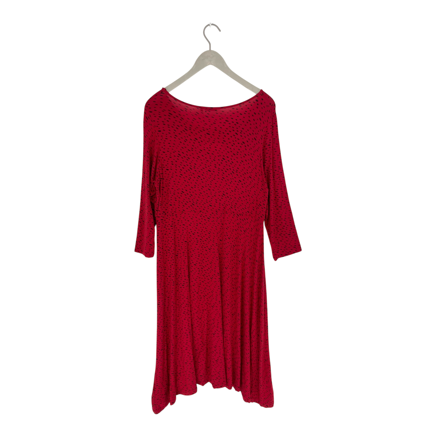 Marimekko musta kottarainen dress, red | woman XL