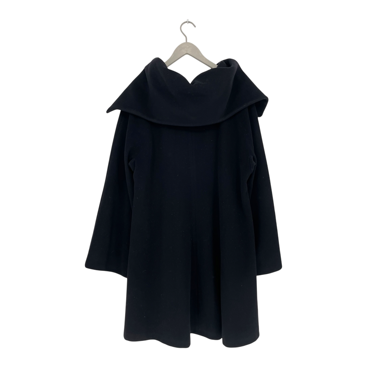 Marimekko cape wool coat, black | woman 40