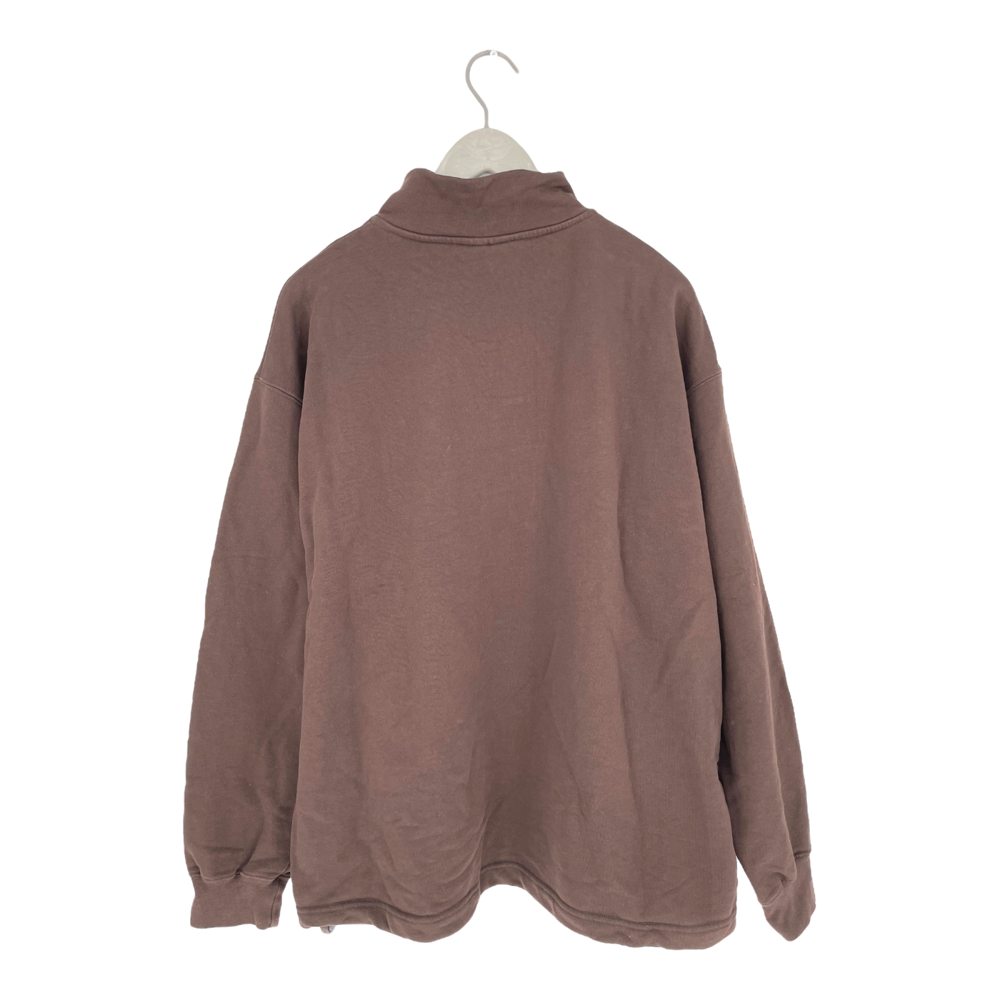 Toive half-zip sweatshirt, dark brown | unisex XL