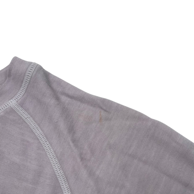 Isbjörn husky baselayer shirt, silver | 122/128cm