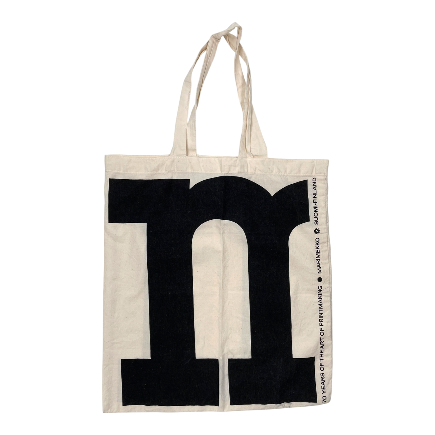 Marimekko logo bag, black | onesize