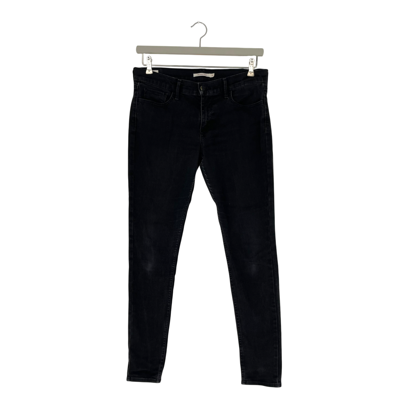Levi's 710 super skinny jeans, black | woman W31