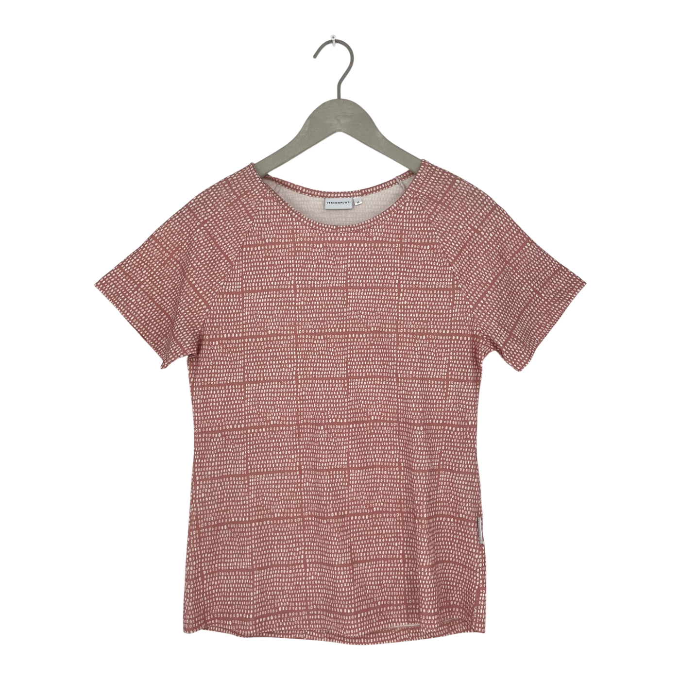 Versonpuoti tricot t-shirt, pink dots | woman M