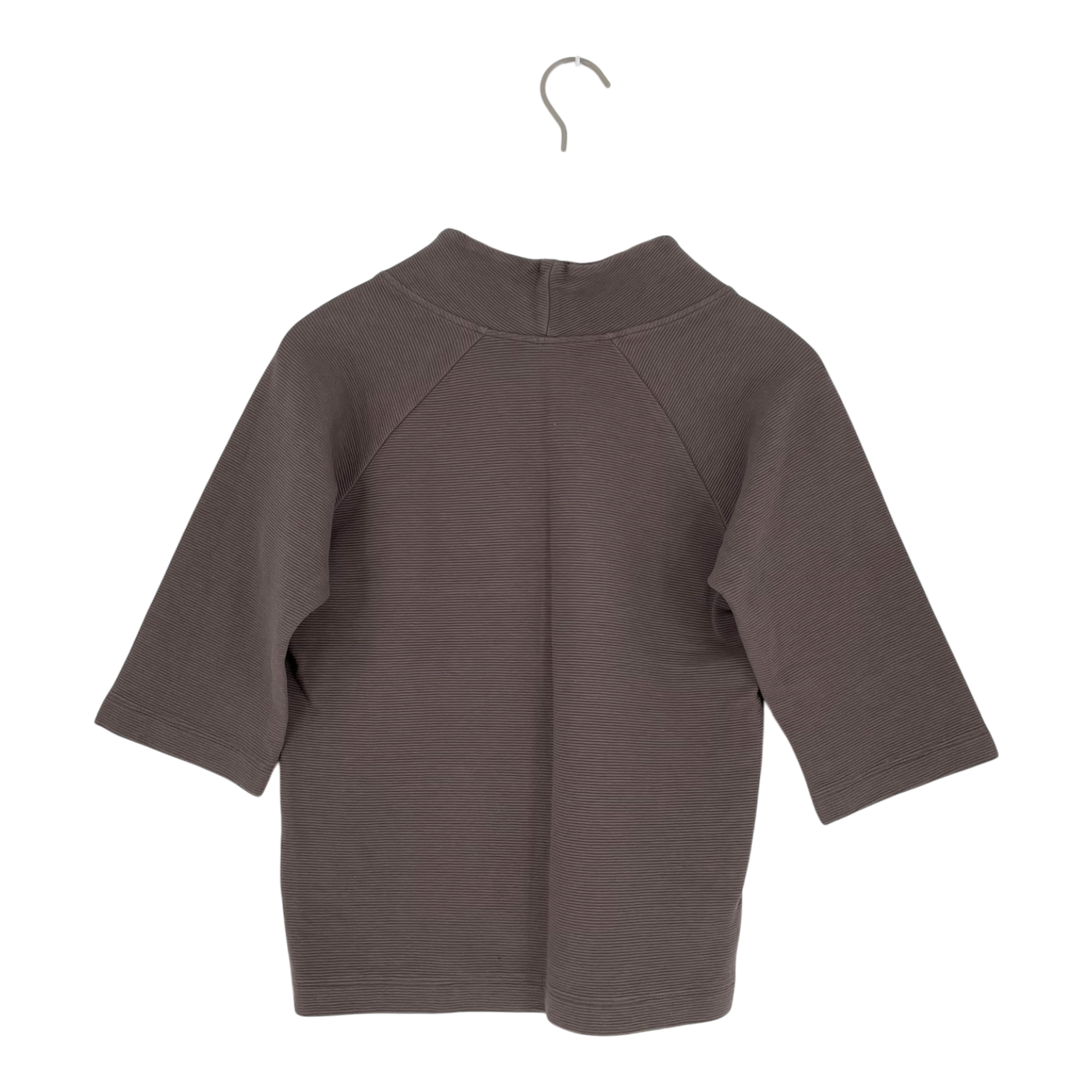 Ommellinen särmä rib shirt, grey | woman XS