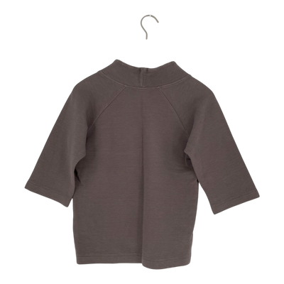 Ommellinen särmä rib shirt, grey | woman XS