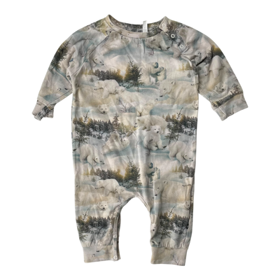 Molo jumpsuit, polar bear | 68cm