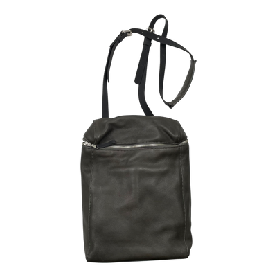 Harold's Bags box backpack, taupe