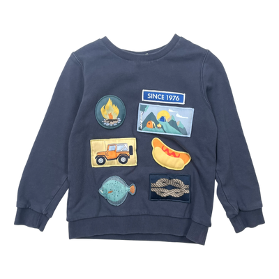 Polarn O. Pyret sweatshirt, hiking | 110cm