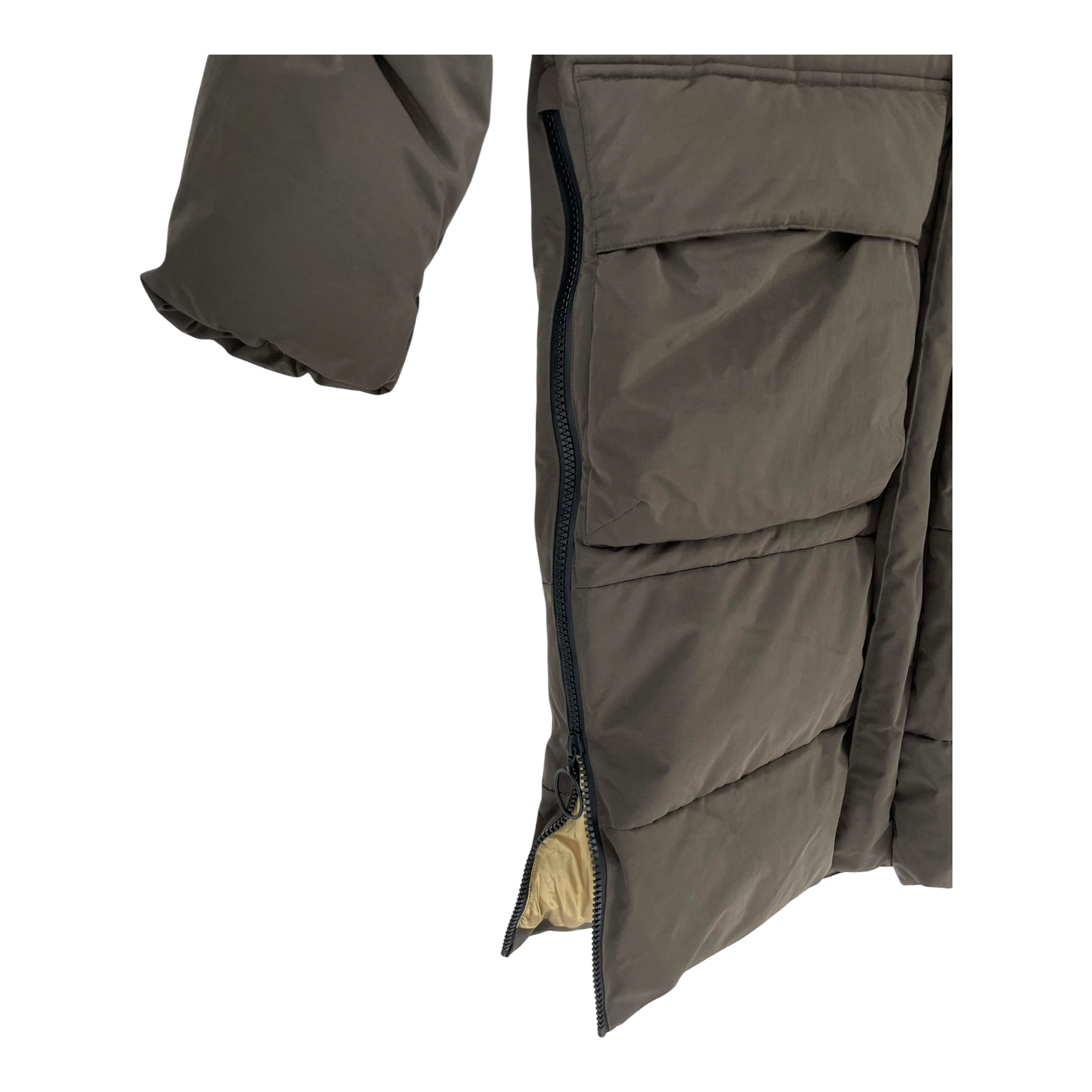 Embassy of Bricks and Logs ogoki puffer jacket, black olive | unisex L