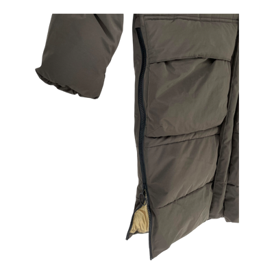 Embassy of Bricks and Logs ogoki puffer jacket, black olive | unisex L
