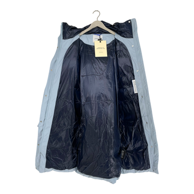Embassy of Bricks and Logs ry puffer jacket, light blue | unisex S