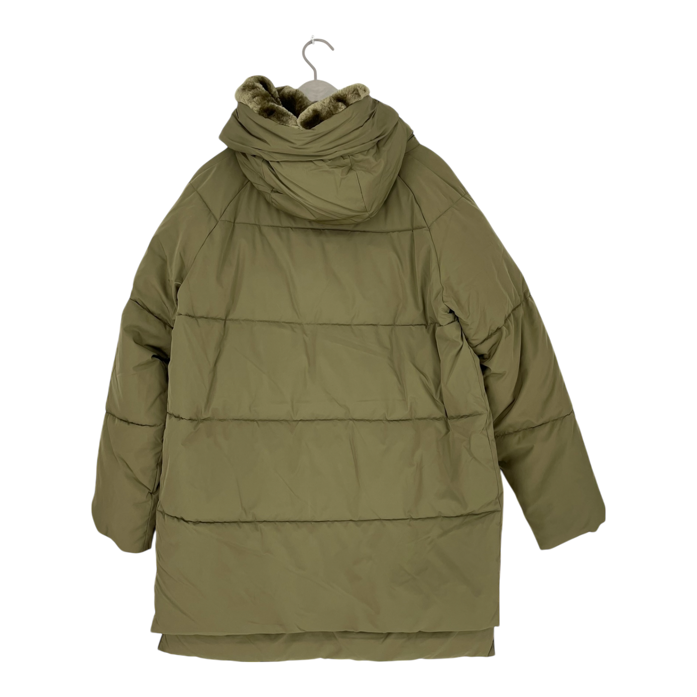 Embassy of Bricks and Logs Lyndon puffer jacket, olive | woman L