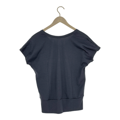 North Outdoor merino t-shirt, indigo blue | woman XS