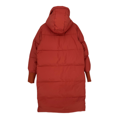 Embassy of Bricks and Logs ry puffer jacket, brick red | unisex S