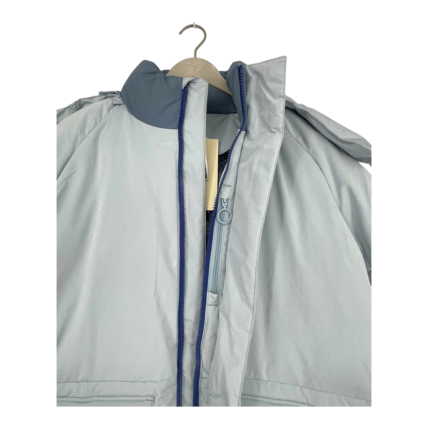 Embassy of Bricks and Logs ogoki puffer jacket, baby blue | unisex L