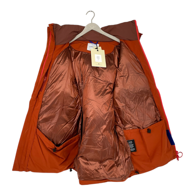 Embassy of Bricks and Logs whidbey winter jacket, burnt red | unisex L