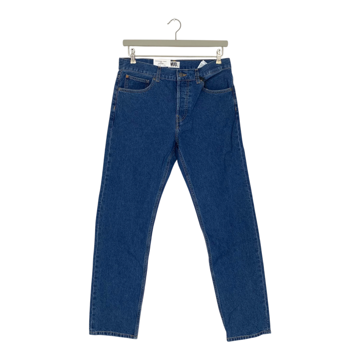 Mud Jeans john straight jeans, dark denim | man 32/32
