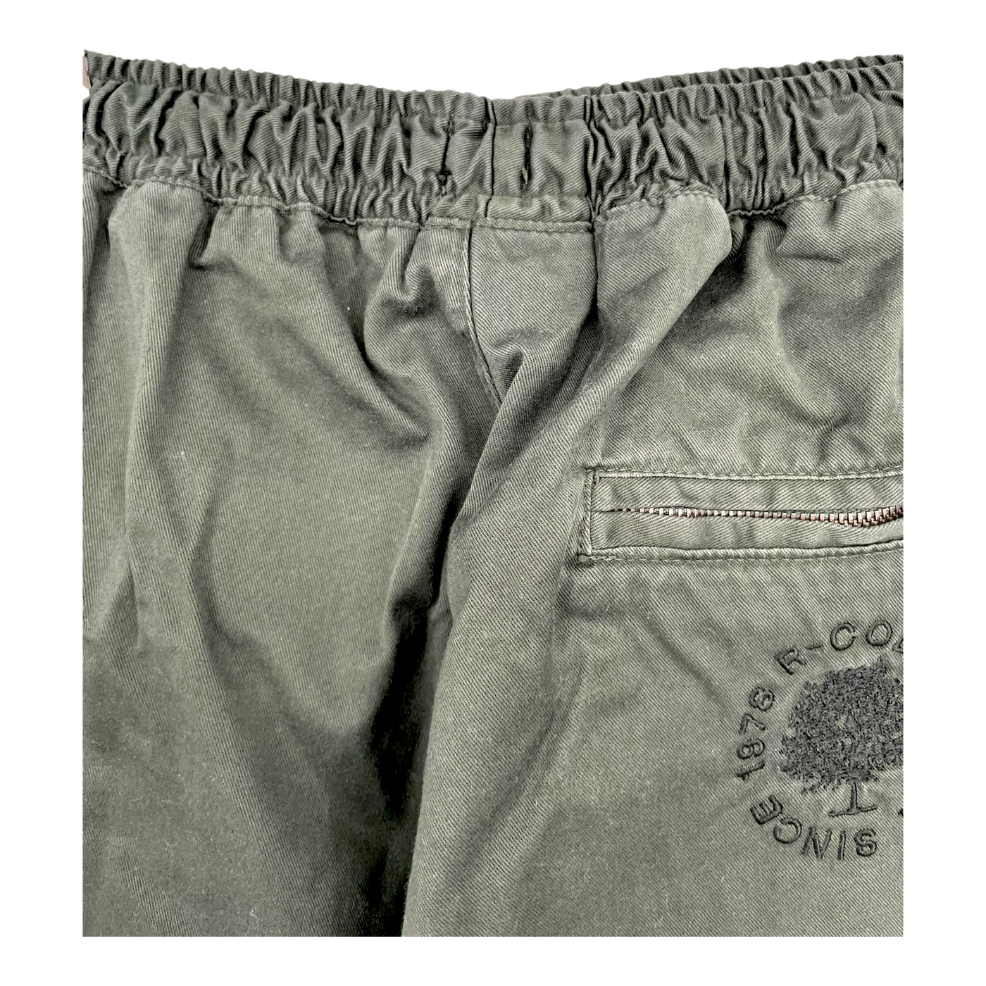 R-Collection anorak shorts, dark green | unisex L