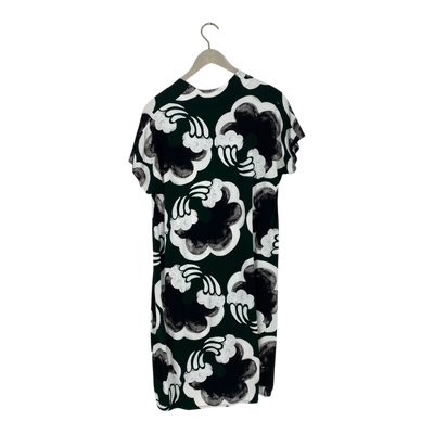 Nouki flowy dress, dark green | woman M