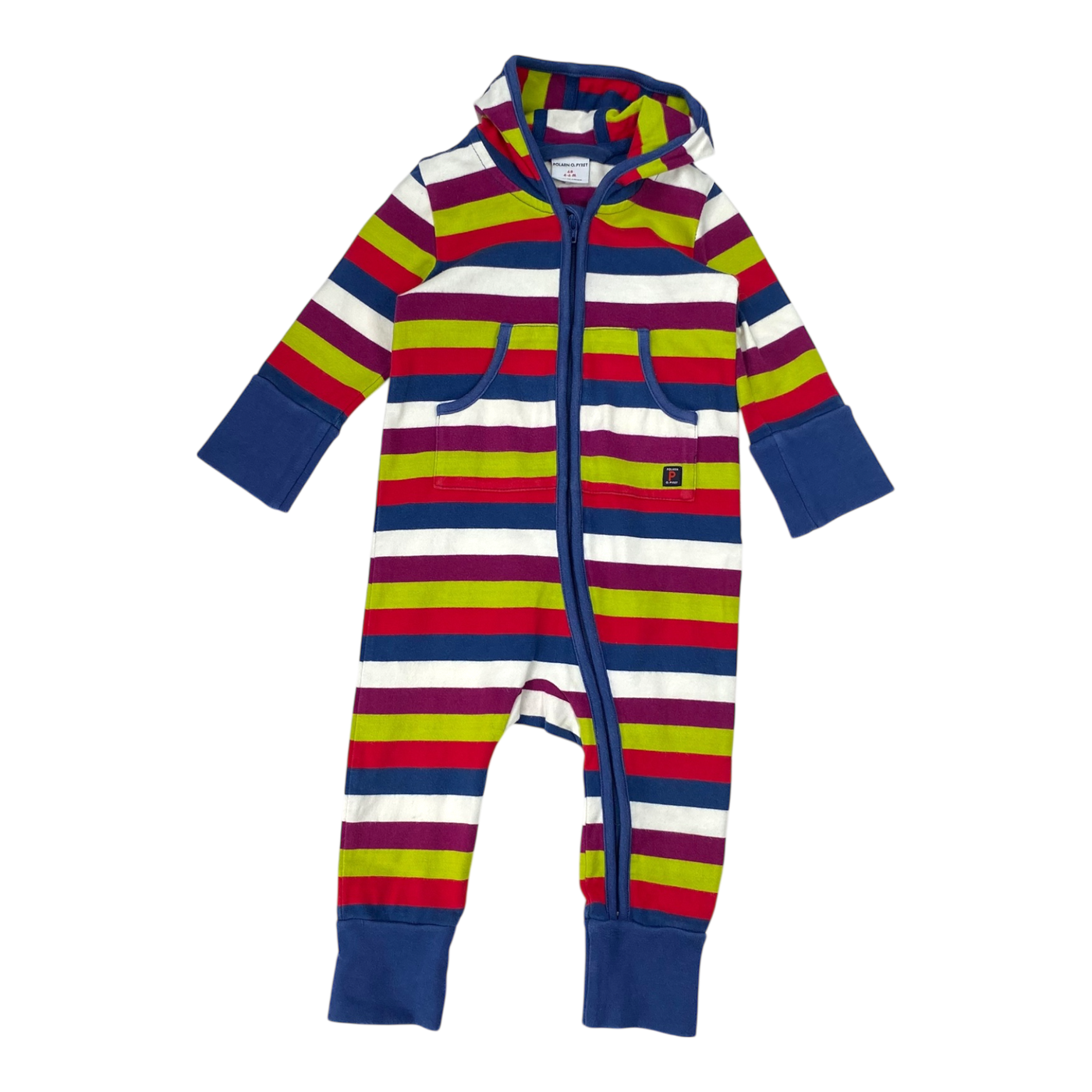 Polarn O. Pyret overall, stripes | 68cm