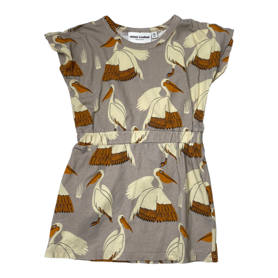 Mini Rodini dress, pelican | 80/86cm