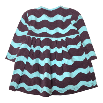 Marimekko tricot dress, lumo | 86cm