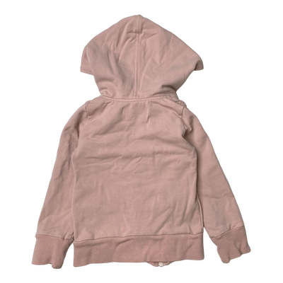 Gugguu zipper hoodie, pink | 92cm